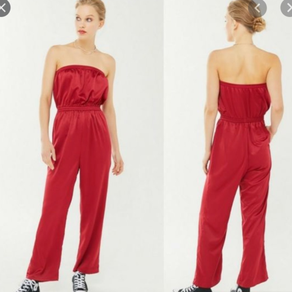 UO Satin Jumpsuit